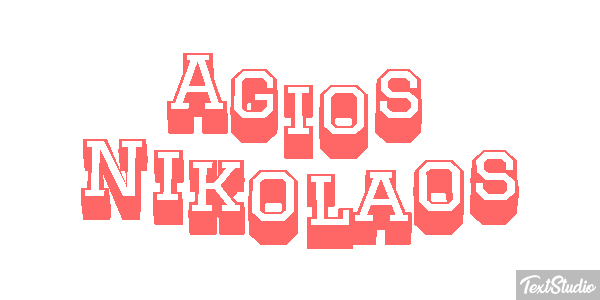 Agios Nikolaos Effetto testo