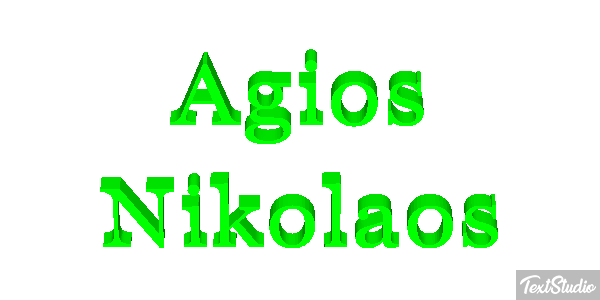 Agios Nikolaos Effetto testo