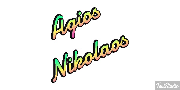 Agios Nikolaos Effetto testo
