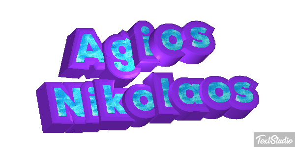 Agios Nikolaos Effetto testo