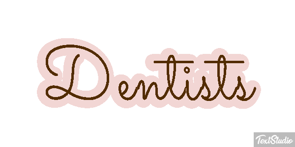 Dentists Efecto de texto