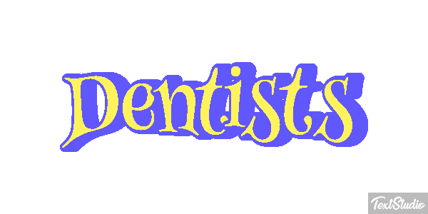 Dentists Efecto de texto