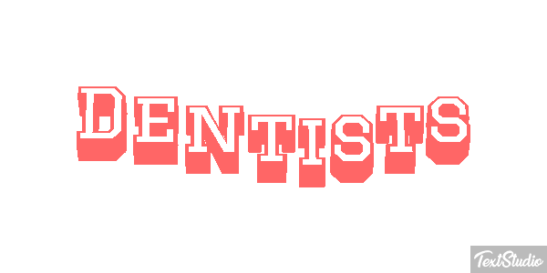 Dentists Efecto de texto