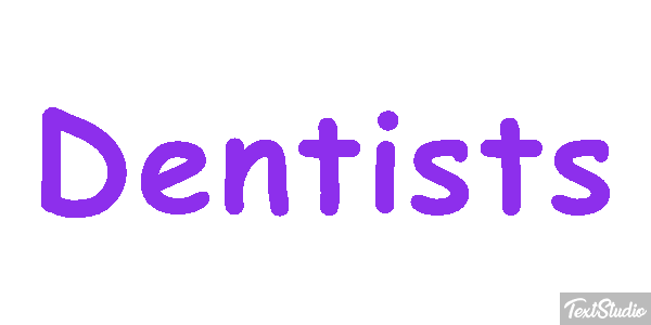 Dentists Efecto de texto