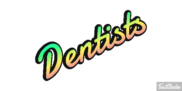 Dentists Efecto de texto