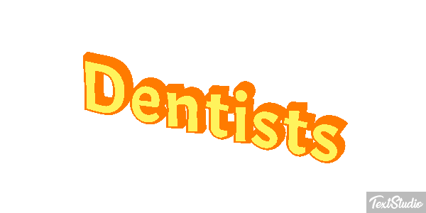 Dentists Efecto de texto