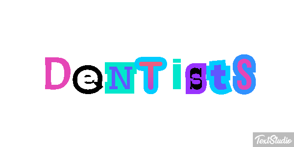 Dentists Efecto de texto