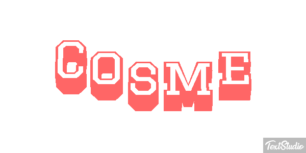 Cosme Efecto de texto