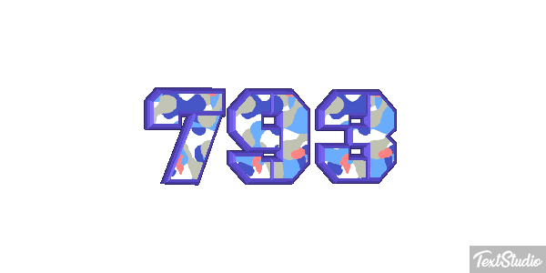 793 テキスト効果