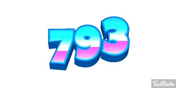 793 テキスト効果