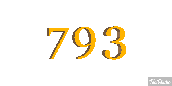 793 テキスト効果