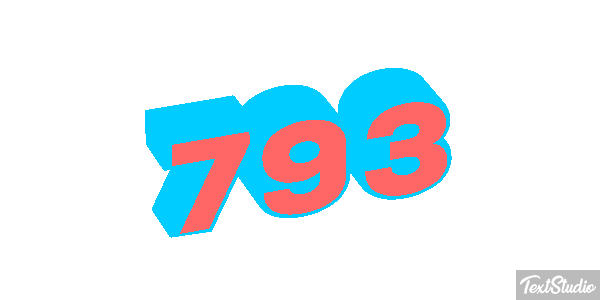 793 テキスト効果
