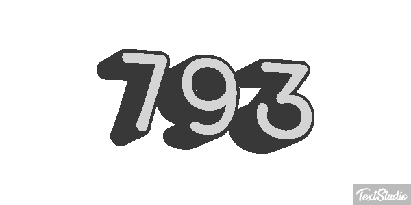 793 テキスト効果