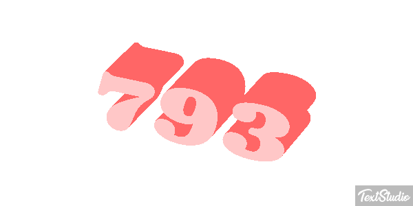 793 テキスト効果