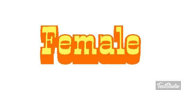 Female Текстовый эффект