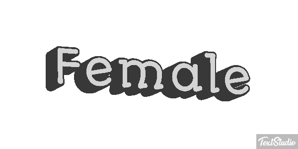 Female Текстовый эффект