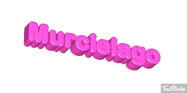 Murciélago Efecto de texto