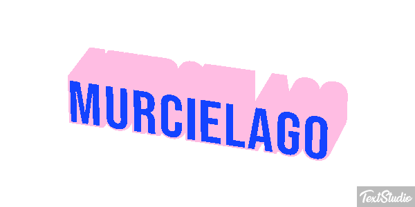 Murciélago Efecto de texto