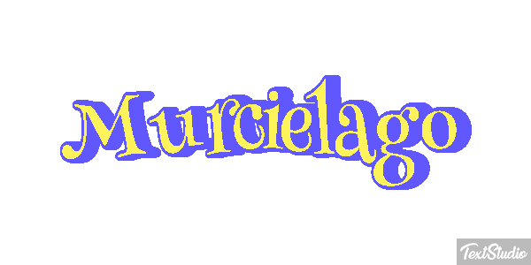 Murciélago Efecto de texto