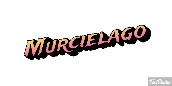 Murciélago Efecto de texto