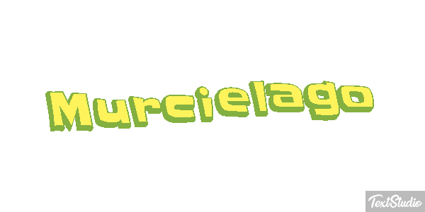 Murciélago Efecto de texto