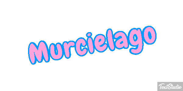 Murciélago Efecto de texto