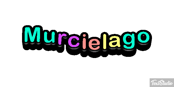 Murciélago Efecto de texto