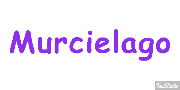 Murciélago Efecto de texto