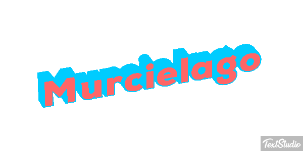 Murciélago Efecto de texto