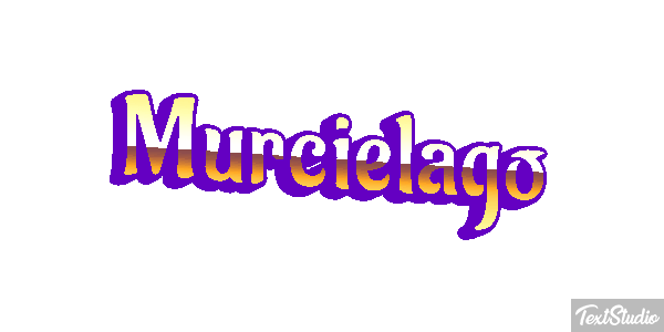 Murciélago Efecto de texto
