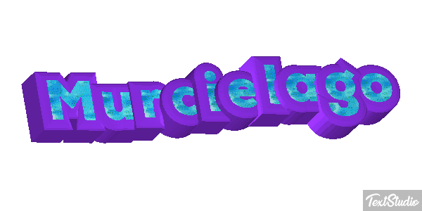 Murciélago Efecto de texto