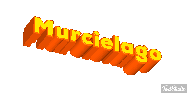 Murciélago Efecto de texto