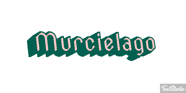 Murciélago Efecto de texto