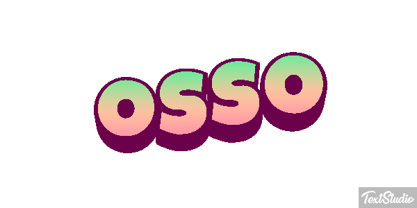 Osso Effet de texte