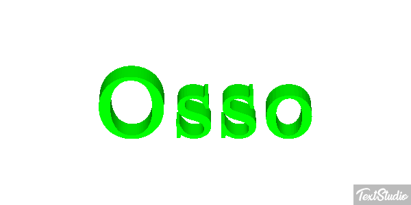 Osso Effet de texte