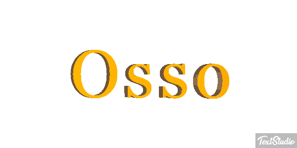 Osso Effet de texte