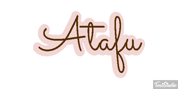 Atafu テキスト効果