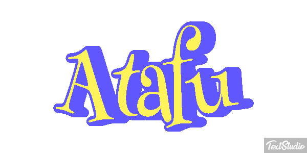 Atafu テキスト効果