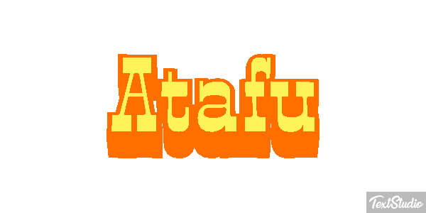 Atafu テキスト効果