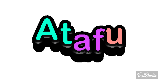 Atafu テキスト効果