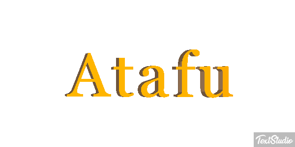 Atafu テキスト効果