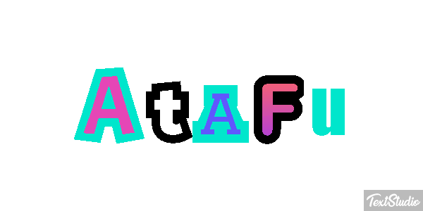 Atafu テキスト効果