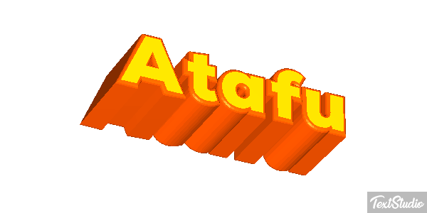Atafu テキスト効果