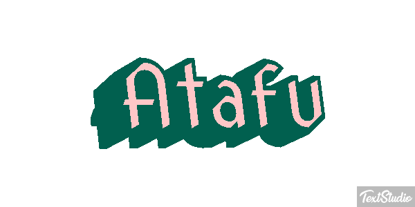 Atafu テキスト効果