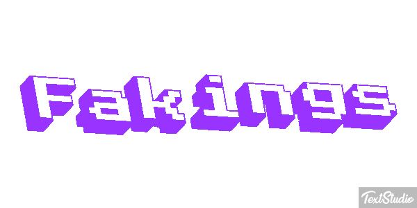 Fakings Efekt tekstowy