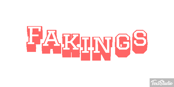 Fakings Efekt tekstowy