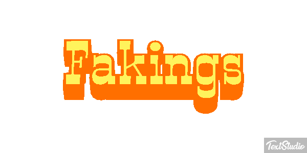 Fakings Efekt tekstowy