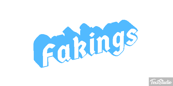 Fakings Efekt tekstowy