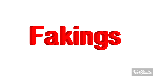 Fakings Efekt tekstowy