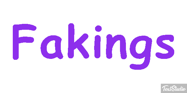 Fakings Efekt tekstowy